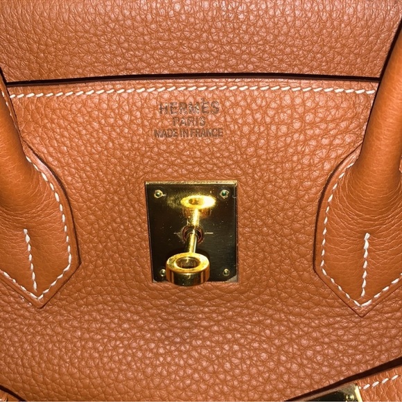 Hermes Birkin 35 Brown Clemenceau with Gold Hardware - Picture 7 of 11